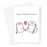 Happy 1st Wedding Anniversary Greeting Card | Paper Wedding Anniversary Card For Husband, Wife, Two Loo Rolls In Love, Married One Year