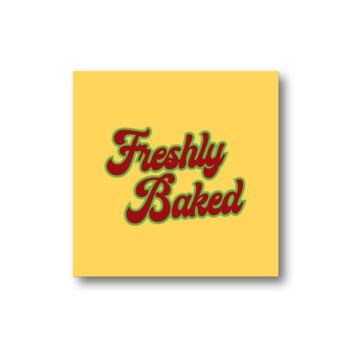 Freshly Baked Fridge Magnet | Weed Magnet, Gift For Stoner, Weed Smoker, Baker, Cannabis, Marijuana, Hash, Pot, Ganja
