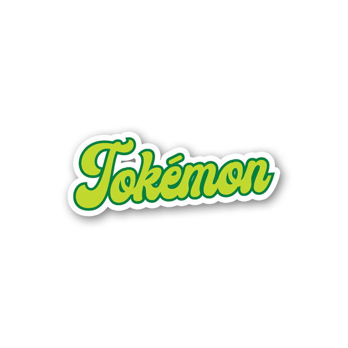 Tokémon Sticker | Weed Sticker, Cannabis, Gift For Stoners, Weed Smokers, Gamers, Marijuana, Hash, Pot