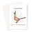Happy Birthday! I Got You A Birthday Pheasant. Greeting Card