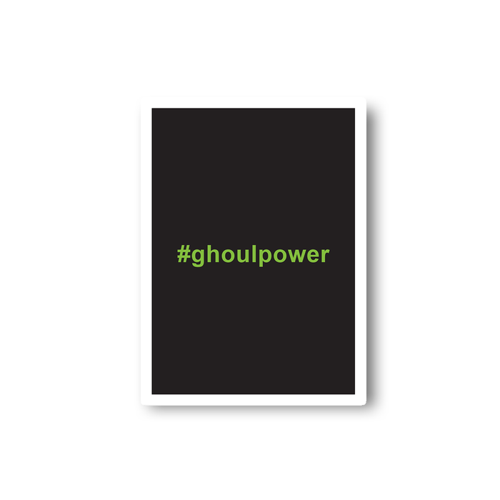 #ghoulpower Sticker | Funny Halloween Sticker, Girl Power Sticker, Ghoul Power Sticker, Ghosts, Ghoulies