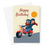 Happy Birthday Motorbikes Greeting Card | Happy Birthday Card For Motorbike Rider, Hell's Angels, Harley, Couple On A Motorbike, Chopper, Motorcycle