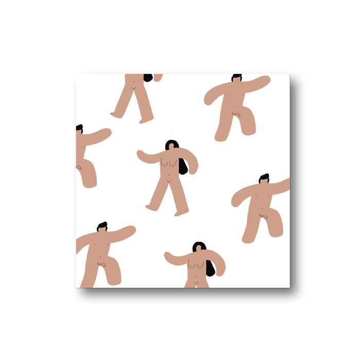 Abstract Nude Men And Women Magnet| Naked People Fridge Magnet, Rude Fridge Magnet, Abstract Nude Fridge Magnet, Funny Fridge Magnet, LGBTQ+ Magnet