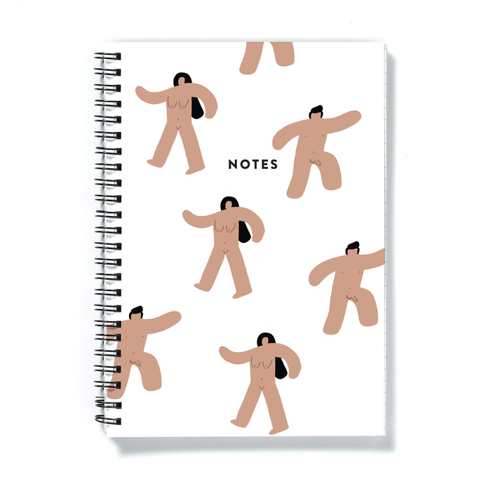 Abstract Nude Men And Women A5 Notebook | Naked Men Notebook, Naked Women Notebook, Marching Naked Men And Women Journal, Art Deco, Retro