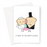 A Toast To The Happy Couple Greeting Card