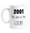 2001 The Year Of The Legend Mug