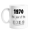 1970 The Year Of The Dickhead Mug