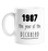 1987 The Year Of The Dickhead Mug