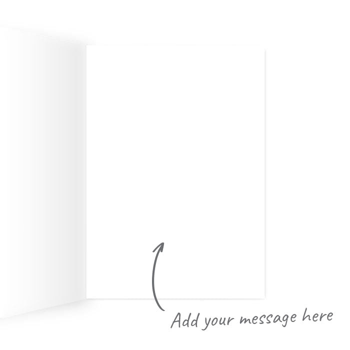 Thanks For Putting Up With My Shit Greeting Card | Deadpan Thank You Card, Profanity Thank You Card, Funny Thank You Card, Monochrome