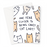One Year Closer To Being A Crazy Cat Lady Greeting Card | Funny Birthday Card For Cat Owner, Cat Lover, Friend, Kitten, Cats 