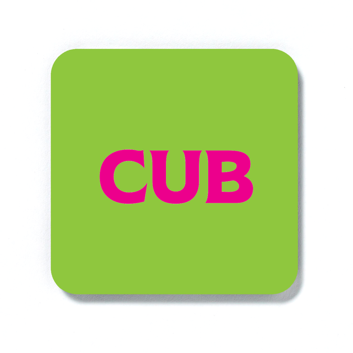 Cub Coaster | LGBTQ+ Gifts, LGBT Gifts, Gifts For Gay Men, Drinks Mat, Pop Art