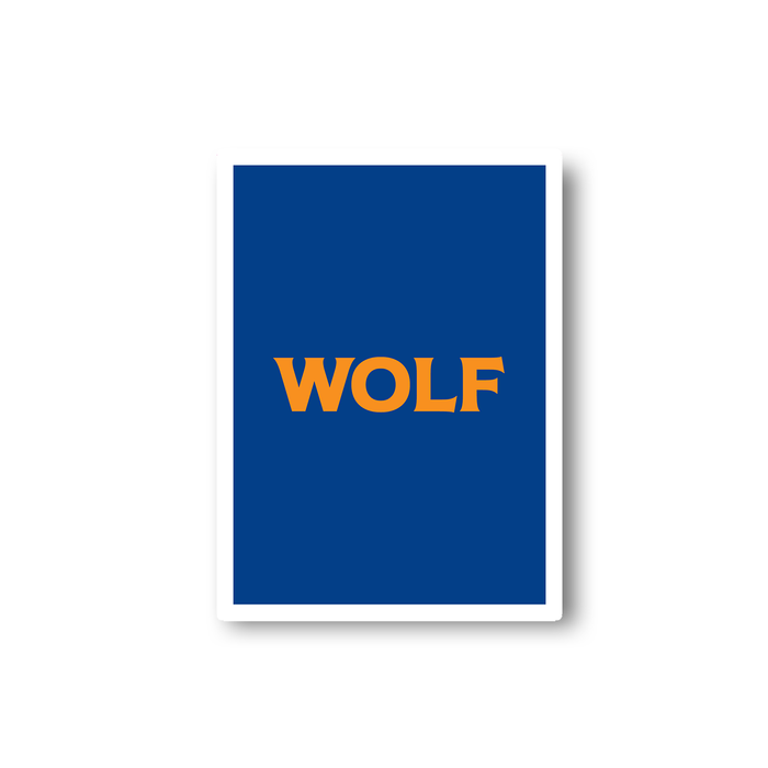 Wolf Sticker | LGBTQ+ Gifts, LGBT Gifts, Gifts For Gay Men, Laptop Sticker, Pop Art
