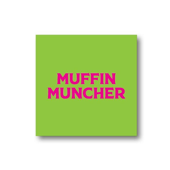 Muffin Muncher Magnet | LGBTQ+ Gifts, LGBT Gifts, Gifts For Lesbians, Fridge Magnet, Pop Art