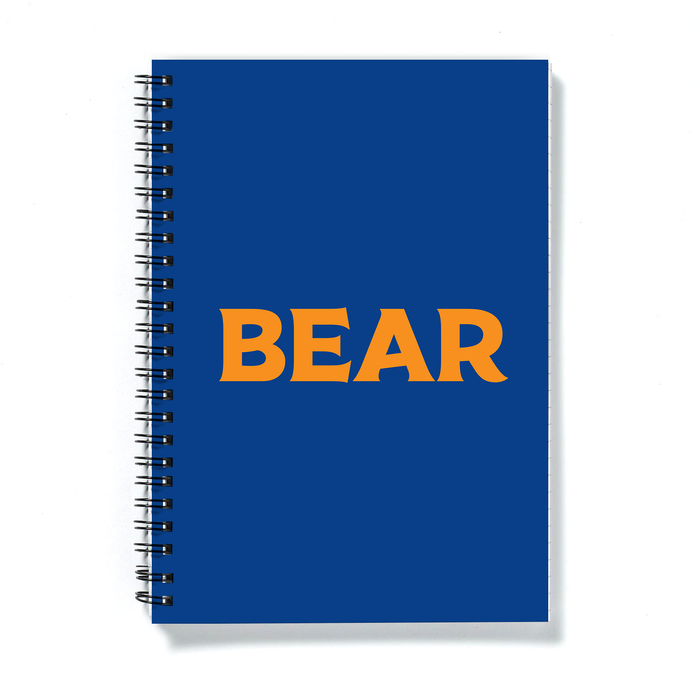Bear A5 Notebook | LGBTQ+ Gifts, LGBT Gifts, Gifts For Gay Men, Journal, Pop Art