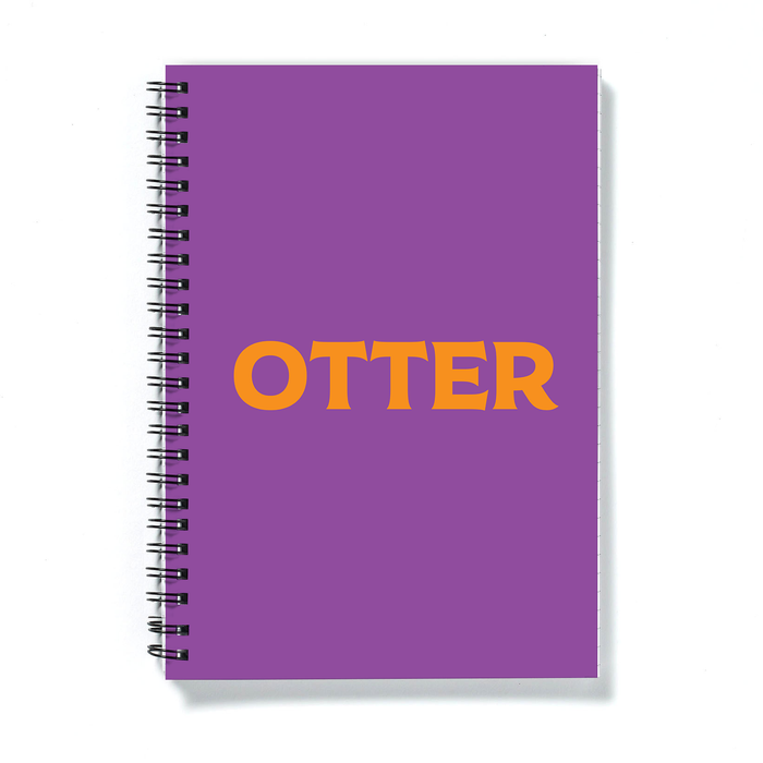 Otter A5 Notebook | LGBTQ+ Gifts, LGBT Gifts, Gifts For Gay Men, Journal, Pop Art