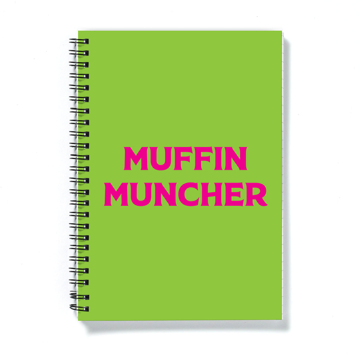 Muffin Muncher A5 Notebook | LGBTQ+ Gifts, LGBT Gifts, Gifts For Lesbians, Journal, Pop Art