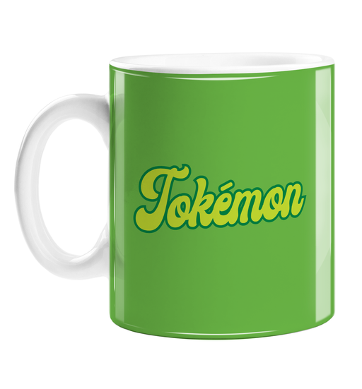 Tokémon Mug | Weed Mug, Funny Gift For Weed Smoker, Stoner, Gamer, Cannabis, Marijuana, Hash, Ganja, Pot