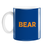 Bear Mug | LGBTQ+, LGBT Gifts For Gay Men, Pop Art, Blue, Orange