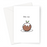 Bite Me Christmas Pudding Greeting Card | Funny Christmas Card, Rude Christmas Pudding Card
