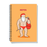Buff Male Santa Merry Christmas A5 Notebook | Funny Christmas Gift, Stocking Filler, Diary, Journal, LGBT, Sexy Santa With Sack Of Presents