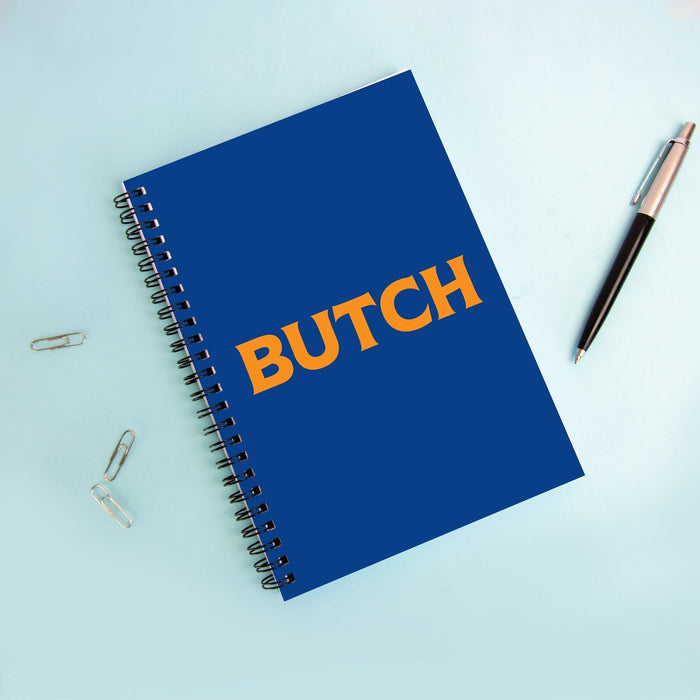 Butch A5 Notebook | LGBTQ+ Gifts, LGBT Gifts, Gifts For Lesbians, Journal, Pop Art