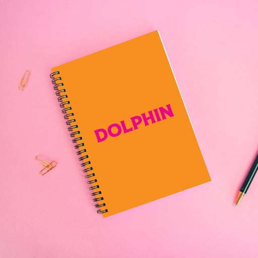 Dolphin A5 Notebook | LGBTQ+ Gifts, LGBT Gifts, Gifts For Gay Men, Journal, Pop Art