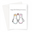 Happy 20th Wedding Anniversary Greeting Card | China Anniversary Card For Husband Or Wife, Two China Vases In Love, Married Twenty Years