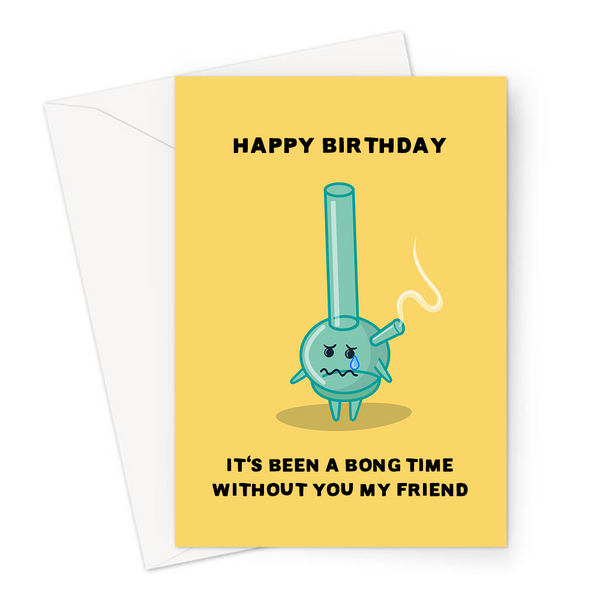 LEMON LOCO Weed Grußkarte – Stoner Love Card Für Anniversary & Friendship | 12,7 X 17,8 Cm, Mit Umschlag