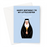 Happy Birthday To My Little Sister Greeting Card | Nun Joke Birthday Card For Younger Sister, Sibling, Nun Pun, Small Nun With Halo And Cross Necklace