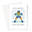 Happy Valentine's You're A Real Keeper. Greeting Card | Funny, Football Joke Valentine's Card For Goal Keeper, Footie, Premier League, FPL
