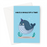 Have A Whale Of A Time! Greeting Card | Funny, Whale Joke Birthday Card, Happy Whale In A Party Hat, Have A Great Birthday, Celebrate