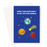 Hope Your Birthday Is Out Of This World Greeting Card | Funny, Space Pun Birthday Card, Outer Space, Smiling Planets, Earth, Mars, Jupiter, Shooting Star