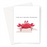 I Don't Give A Crab About Your Birthday. Greeting Card | Funny Crab Crap Pun Birthday Card, Indifferent Crab, I Don't Give A Crap About Your Birthday