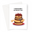 I Love Every Layer Of You Greeting Card | Funny, Cake Pun Love Card, Smilling Happy Layer Cake, Cute Valentine's Card, Anniversary