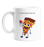 I Love Every Pizza You Mug | Cute, Funny Pun Valentine's Gift, Love, Slice Of Pizza Holding A Love Heart, Anniversary