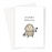 I'm Muffin Without You Greeting Card | Funny Pun Valentines Card, For Him, For Her, Nothing Without You, Muffin Doodle