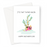 It's That Thyme Again... Happy Mother's Day Greeting Card | Funny Mother's Day Card For Mum, A Happy Sprig Of Thyme Holding Flowers, Herb Pun