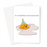 It's Your Birthday And I'm Egg-cited! Greeting Card | Funny, Cute, Egg Pun Birthday Card, Excited Cracked Egg Wearing A Party Hat