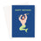 Merman Happy Birthday Greeting Card | Sexy Merman Birthday Card For Him, For Friend, LGBTQ+, Neptune, Poseidon, God Of Sea