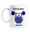 No Fig Deal Mug | Funny Encouragement Gift, No Big Deal, Determined Fig Lifting Weights, You've Got This, Encouraging Mug