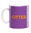 Otter Mug | LGBTQ+, LGBT Gifts For Gay Men, Pop Art, Purple, Orange