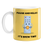 Pause And Relax It's Brew Time! Mug | Funny Remote Controle Pointing At Pause Button Coffee Mug, Chill And Have A Cuppa, Relax With A Cup Of Tea