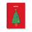 Rude Christmas Tree Merry Christmas A5 Notebook | Funny Christmas Journal, Cheeky Stocking Filler, Gift, LGBT, Dildo And Boobs On Christmas Tree