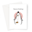 Seasons Greetings Snowman Erection Greeting Card | Funny, Rude, Adult Christmas Card, Snowman With Carrot Erection Doodle