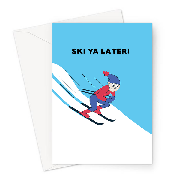 Ski you later - Skiing - Sticker