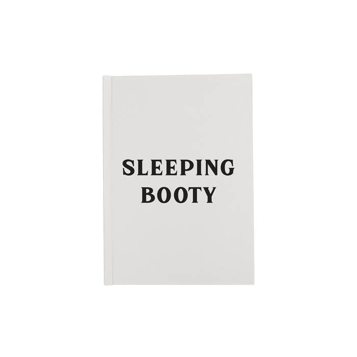 Sleeping Booty A5 Journal | Funny Writing Journal, Diary, Literary Pun Notebook, Sleeping Beauty