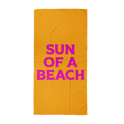 Sun Of A Beach Beach Towel | Pun Beach Towel, Funny Beach Towel, Son Of A Bitch, Pop Art