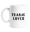 Teabag Lover Mug | Joke, Pun Gift For Tea Lover, Coworker, Partner, Friends, Tea Mug, Vintage Typography