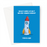 What Goes Up But Never Comes Down? Your Age! Greeting Card | Funny, Age Joke Birthday Card, Old, Battered Looking Rocket, Getting Older
