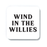 Wind In The Willies Coaster | Funny Coaster, Funny Literary Gifts, Funny Literature Gifts, Wind In The Willows Gifts, Vintage Typography